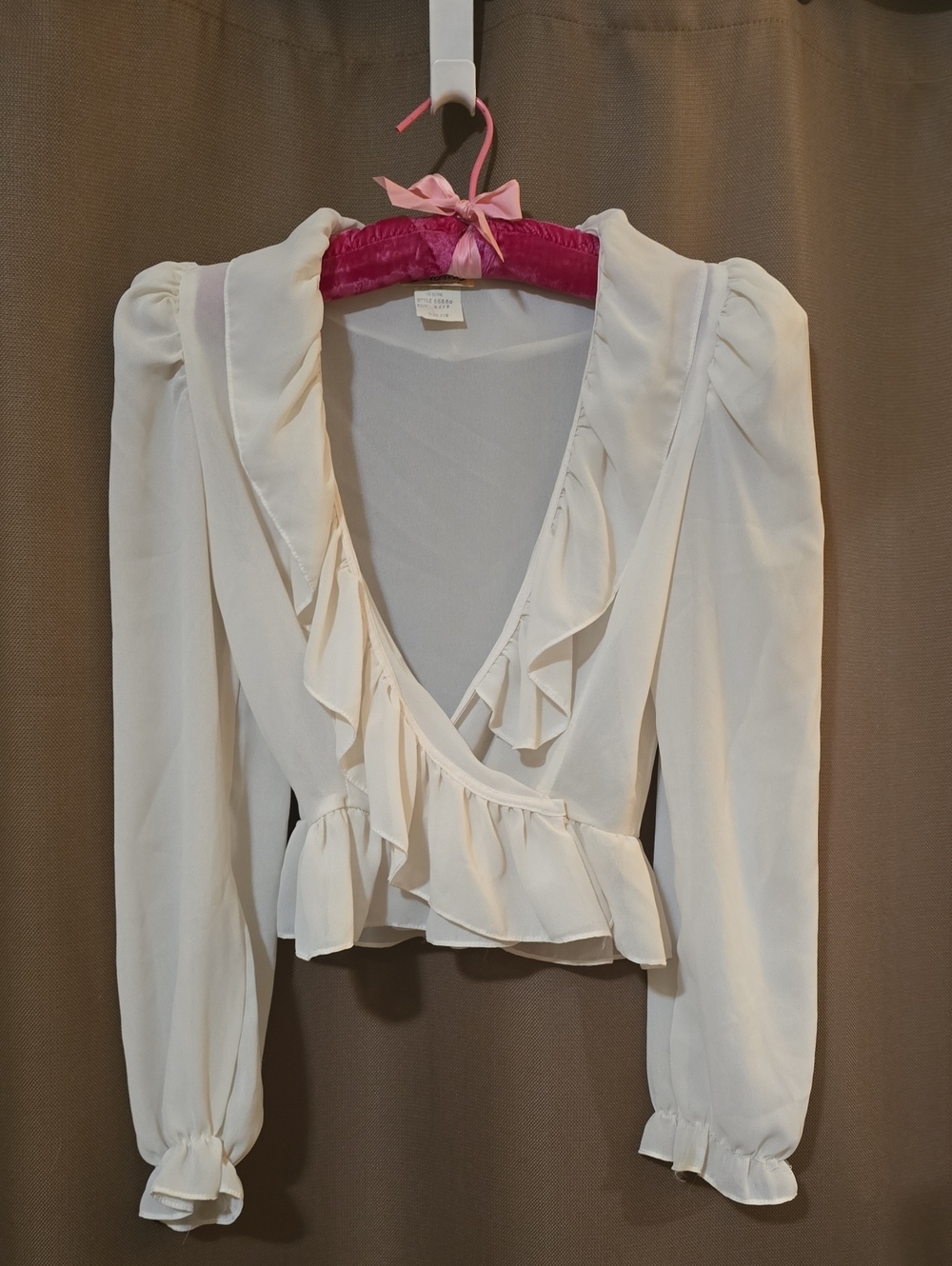 Vintage Charlie California Sheer Blouse